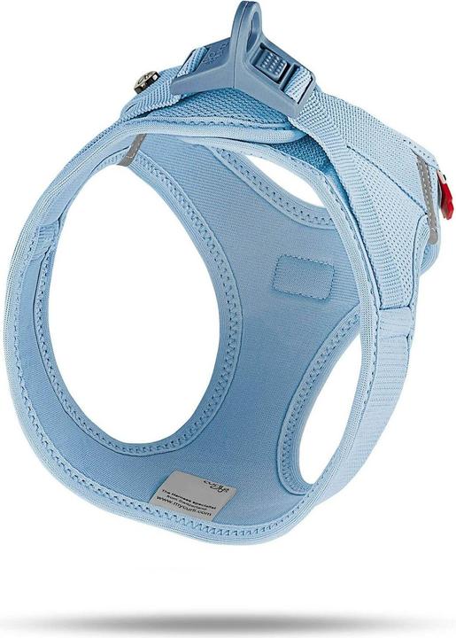 Actual product image Curli Harness Vest Air-Mesh XL, Skyblue (XL, Dog, General)