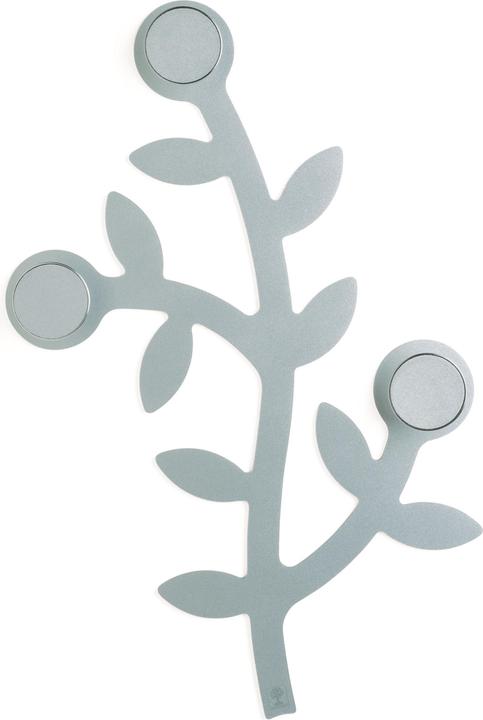 Actual product image Foppapedretti Coat stand Wall-mountable 3 hook(s) Silver