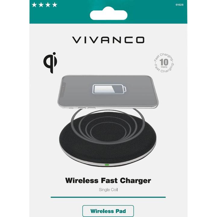 Produktbild Vivanco Wireless-/Induktions-Charger (10 W)