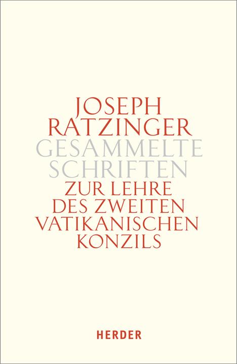 Produktbild Zur Lehre des Zweiten Vatikanischen Konzils (Deutsch, Joseph Ratzinger, 2012)