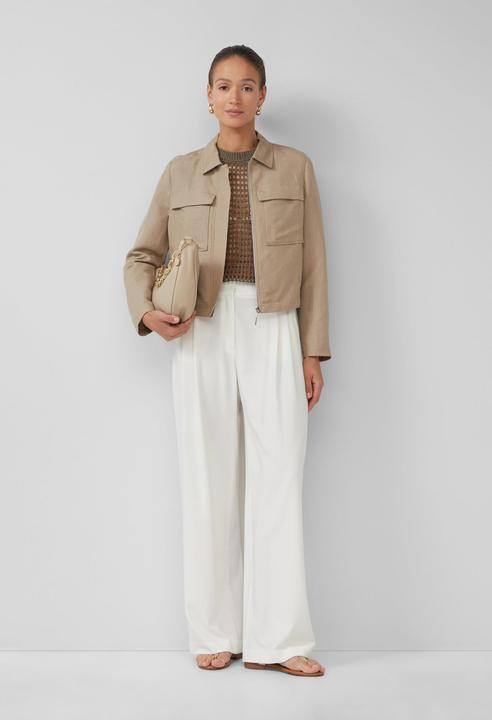 Produktbild S.Oliver Hose Hose mit Extra Wide Leg und Crêpe-Struktur (36)