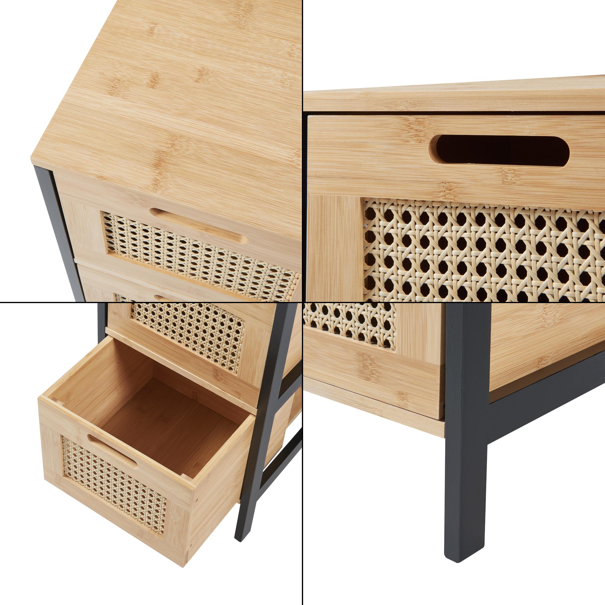 Thumbnail - En.Casa, Kommode + Sideboard, Tervola (30 x 30 x 72 cm)