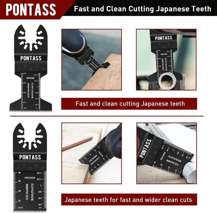 Produktbild Pontass Multitool Sägeblätter-Set
