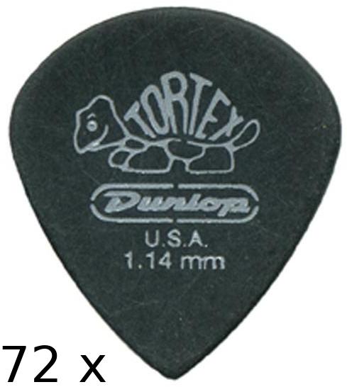 Tortex Pitch Black Jazz - 1,14