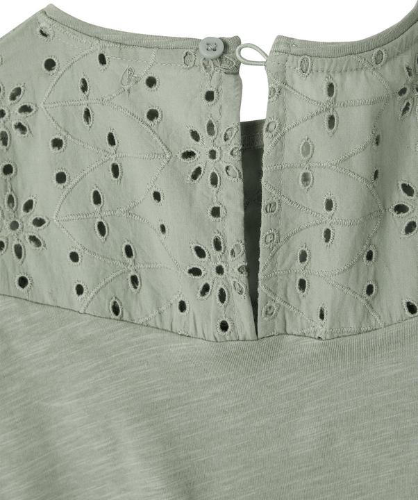 Image du produit Vertbaudet Mädchen Kleid mit Lochstickerei (98)