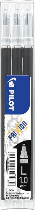 Image du produit Pilot Mines de rechange FRIXON, épaisseur de trait 0,6 mm, diff. couleurs, set de 3 (Recharger, Noir, 0.60 mm)