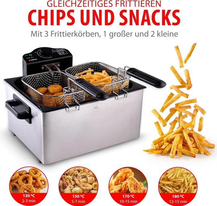 Actual product image alpina Deep fryer