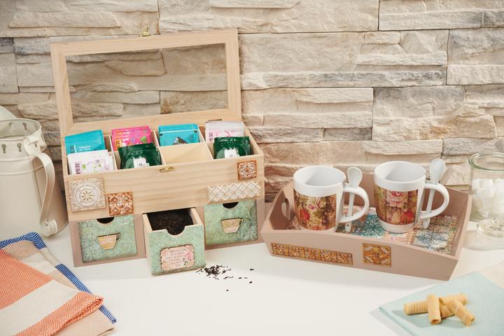 Produktbild VBS Tablett "Herz", Rohholz, ca.32,5x25x7cm