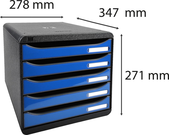 Produktbild Exacompta Stapelbare Boxen (A4+)