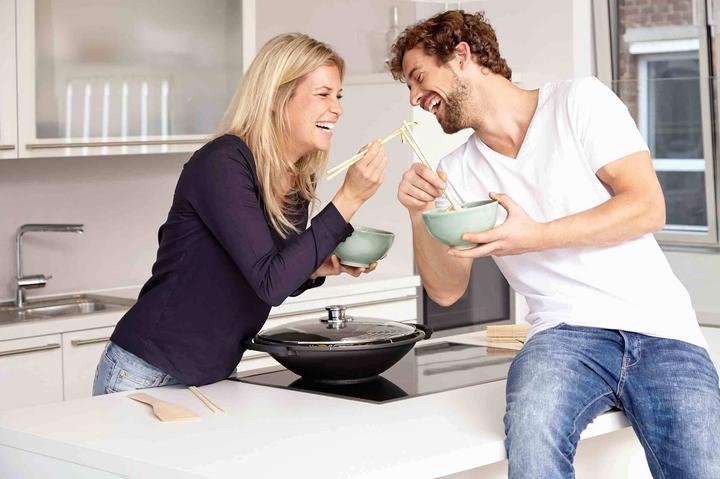 Actual product image Schulte-Ufer Wok incl. storage grid Globus i (Wok, Cast aluminium)