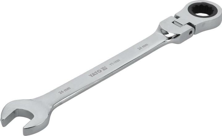 Actual product image Yato Combination spanner with ratchet and joint 24 mm (YT-1690) (24 mm)