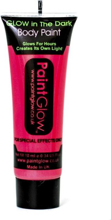Produktbild PaintGlow Paint Glow - UV Glow in the Dark Body Paint - Neon Rot - Red