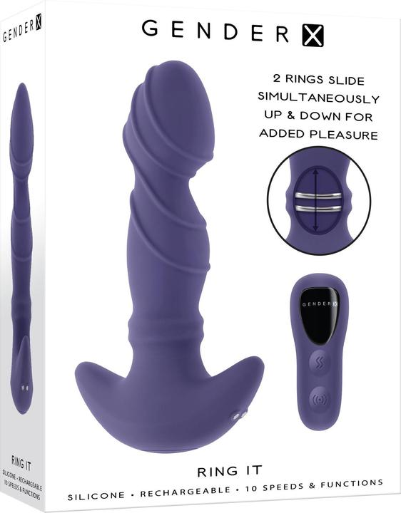 Actual product image Gender X ring it
