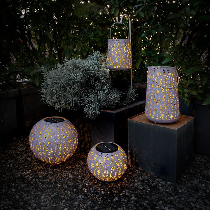 Produktbild STT Solar LED Laternen Antik Lavendula (18 x 22 cm, 1 x)
