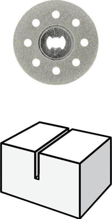 Image du produit Dremel EZ SpeedClic disque à tronçonner diamanté Ø 38,0 mm (1 pièce)