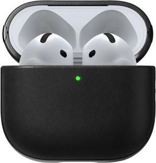 Produktbild Nomad Modern Leather Case Airpods 4 Black (Ladecase Hülle)
