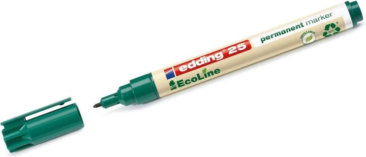 Produktbild Edding Permanent Marker 25 EcoLine (Grün, 1 mm, 1 x)