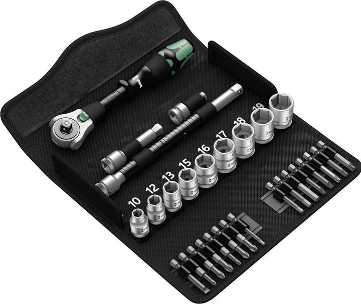 Produktbild Wera 8100 SB 6 Zyklop Speed-Knarrensatz (12 mm, 15 mm, 13 mm, 16 mm, 17 mm, 18 mm, 19 mm, 10  mm)