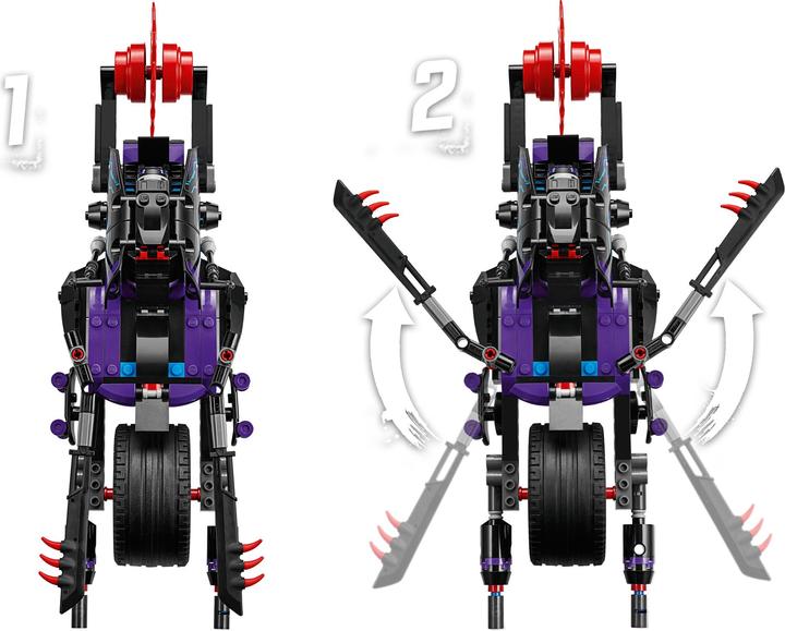 Actual product image LEGO Ninjago Killow vs Samurai X (70642, LEGO Ninjago)