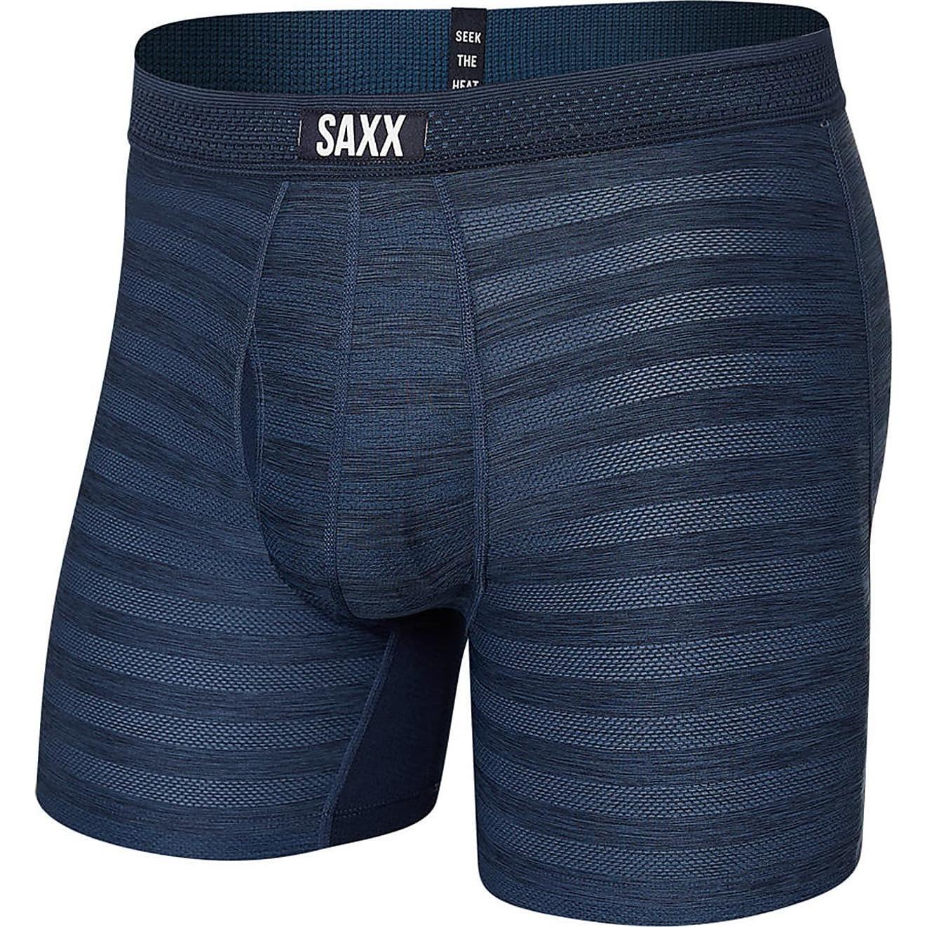 SAXX Underwear, Herren, Funktionsunterhose, Hot Shot Fly Boxer (S), Blau, S