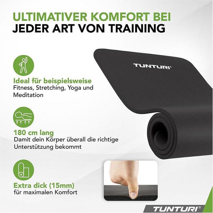 Image du produit Tunturi NBR Fitness Matte (15 mm)