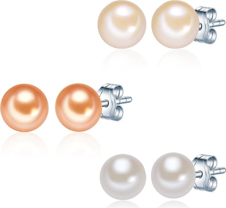 Actual product image Valero Pearls Ladies Sterling Silver Freshwater Cultured Pearl silver - 3350 (Sterling silver 100%)