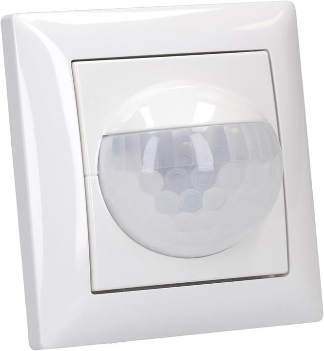 Produktbild Busch-Jaeger B&J Bewegungsmelder 13-180° UP ws glz IP20 BWM Fernbedienbar 2300W (8 m)