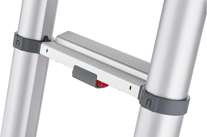 Actual product image Hailo Flexline Teleskopleiter T100 11 Stufen (Single ladder, Stepladder, 300 cm)