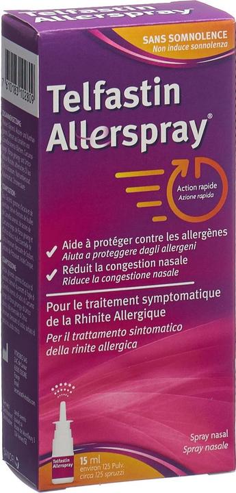 Actual product image Telfastin Nasenspray (1 Piece)