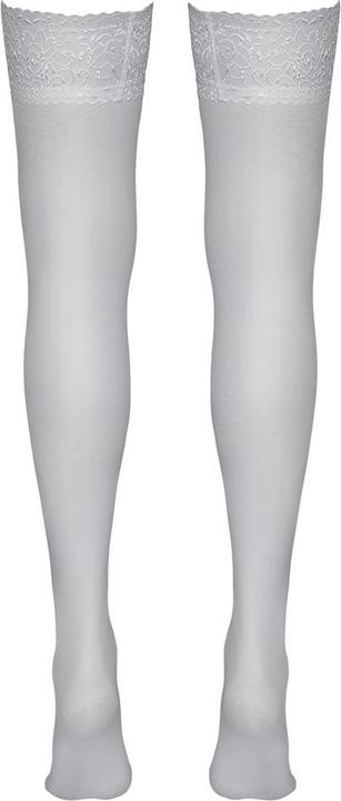 Produktbild Cottelli Collection Strümpfe mit Spitze weiss (XS)