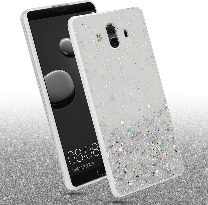 Actual product image Cadorabo TPU cover sparkling glitter (Huawei Nova 2i)