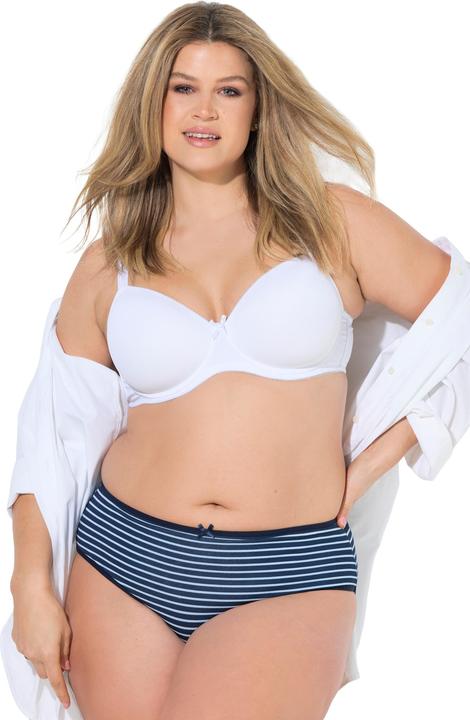 Produktbild Ulla Popken Midislips, 5er-Pack, feine Streifen (50, 5er Pack)