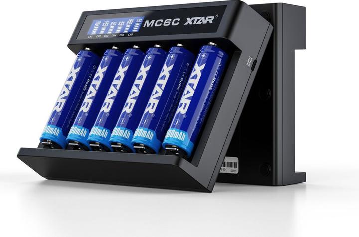 Xtar 18650 MC6C Batterieladegerät (Lader zonder batterij)