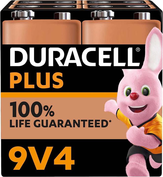 Image du produit Duracell Plus de pouvoir (4 pcs, 9V Block)