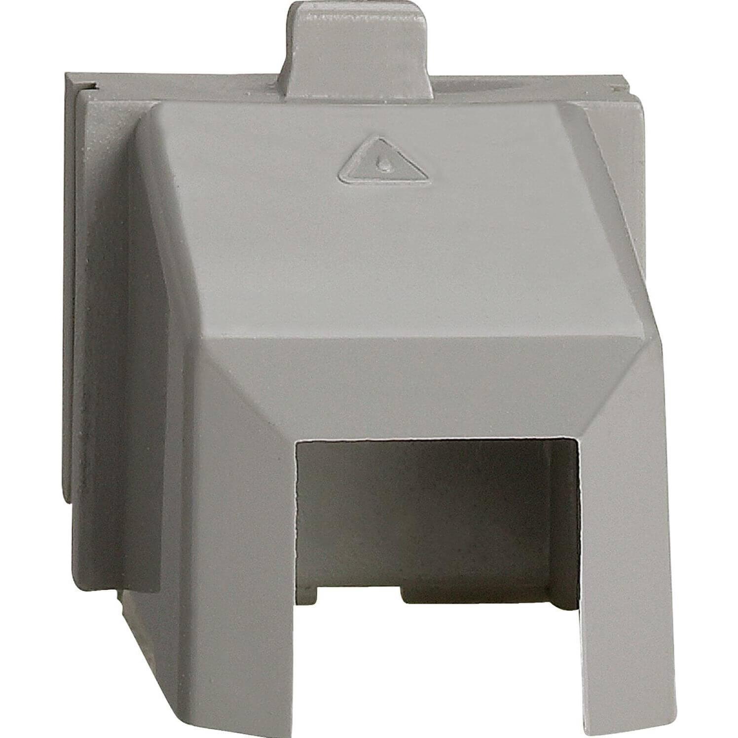 Merten, Kabelschutz + Kabelführung, Kanaleinführung, (10x), lichtgrau, MEG3965-8029