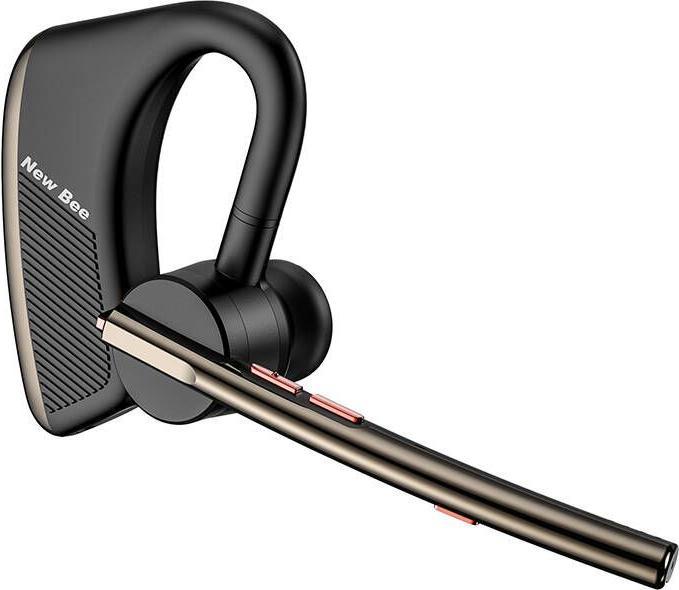 Actual product image NewBee Wireless headphone with microphone New Bee M50 (black and gold) (ANC, 24 h, Wireless)