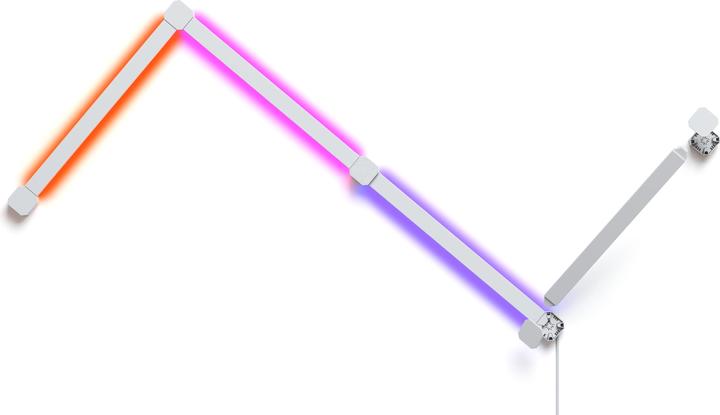 Image du produit Nanoleaf Set de démarrage Lines Squared (Multicolore, 252 cm, Intérieur)