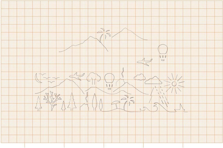 Actual product image Monkey Business Landscape