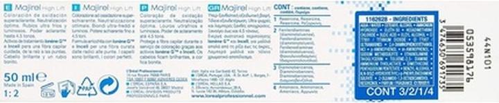 Nährwerte und Zutaten L'Oréal Professionnel Majirel High Lift (Neutral)