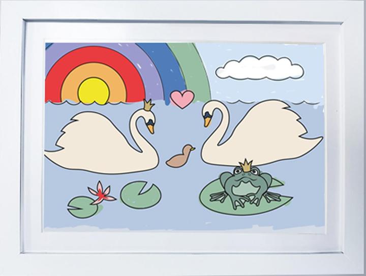 Produktbild Copenhagen Vanilla - Gallery Frame - Black - 25,3 x 34 x 4 cm (A4)