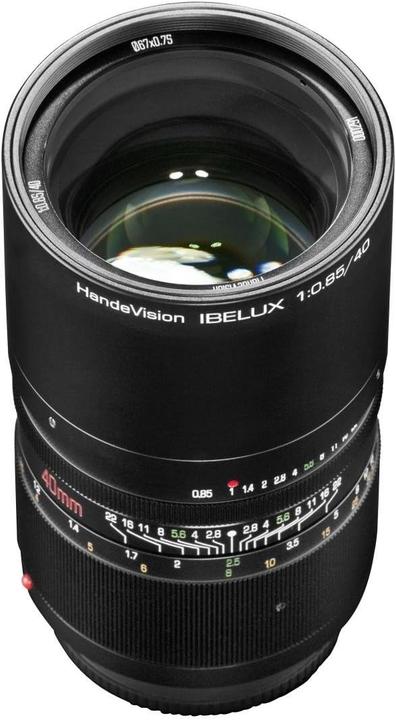 Immagine prodotto Handevision Ibelux 40mm F0.85 APS-C MFT nero (Micro Four Thirds, APS-C / DX, Micro Four Thirds)