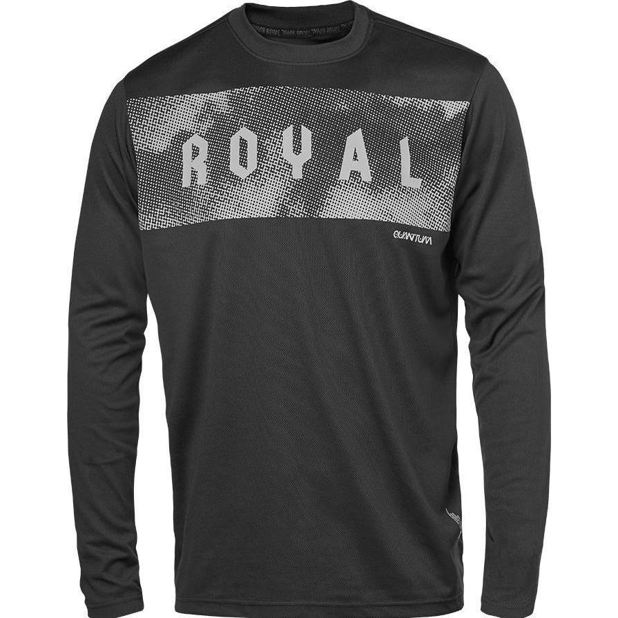 Royal VKB, Herren, Velotrikot, Quantum (XL), Grau, Schwarz, XL