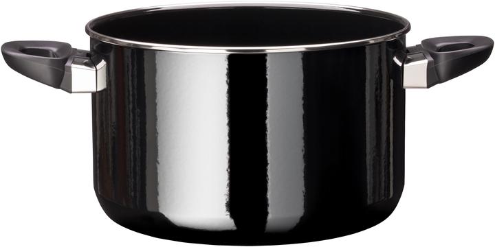 Actual product image Silit Kochtopf Fleischtopf Induktion 24cm Glasdeckel 6,4l Modesto Line Silargan (Pot, Silargan, 24 x 14.90 cm)