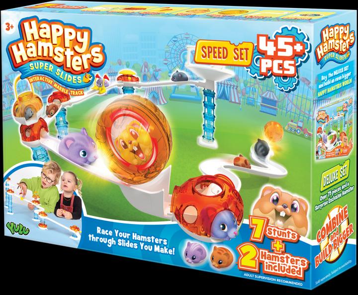 Produktbild Jazwares Critter Coasters - Happy Hamsters - Starter Kit (YL120001)