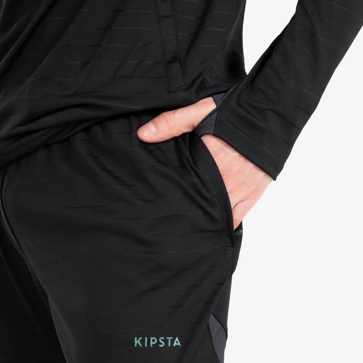 Produktbild Kipsta Damen/Herren Fussball Trainingshose - CLR schwarz (W30/L33)