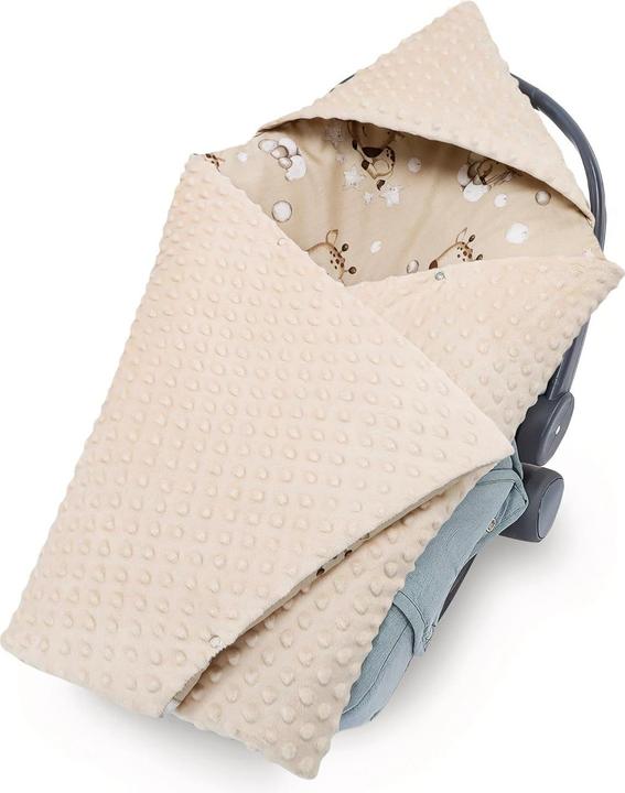 Produktbild Totsy Baby Sommer Einschlagdecke für 3- und 5-Punkt-Gurt (90 x 90 cm)