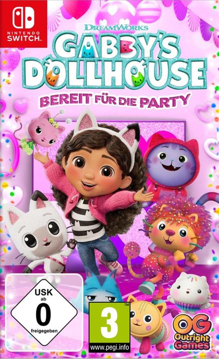 Image du produit Outright Games Gabby's Dollhouse : prêt pour la fête (Switch, DE)