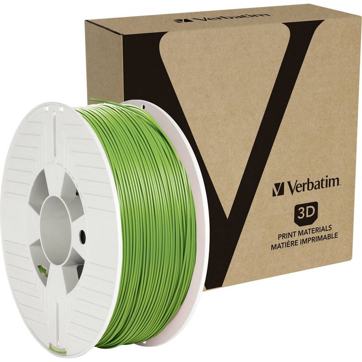 Actual product image Verbatim Filament (PLA, 1.75 mm, 1000 g, Green)