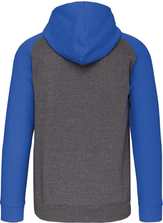 Image du produit Proact Sweatshirt zippé à capuche molleton bicolore (L)