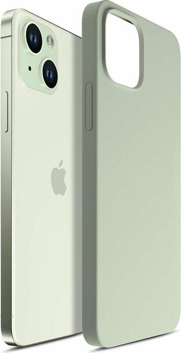Actual product image 3MK Hardy Case iPhone 15 6.1" zielony/green MagSafe (Apple iPhone 15)